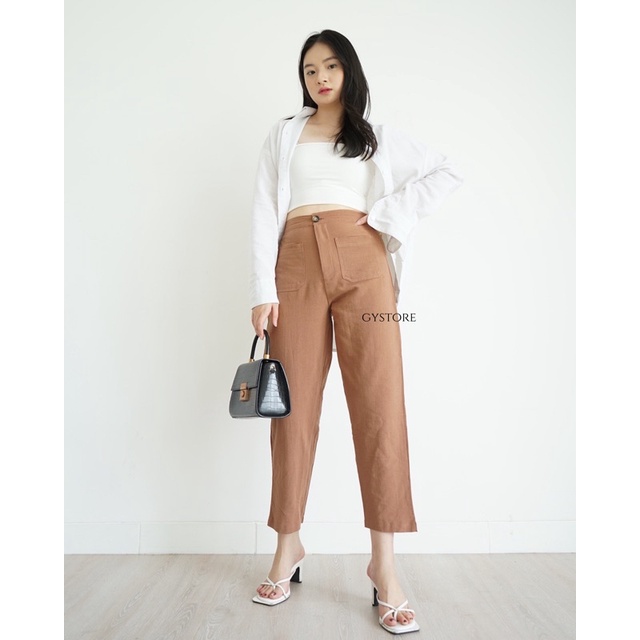 Billie Pocket Highwaist Pants