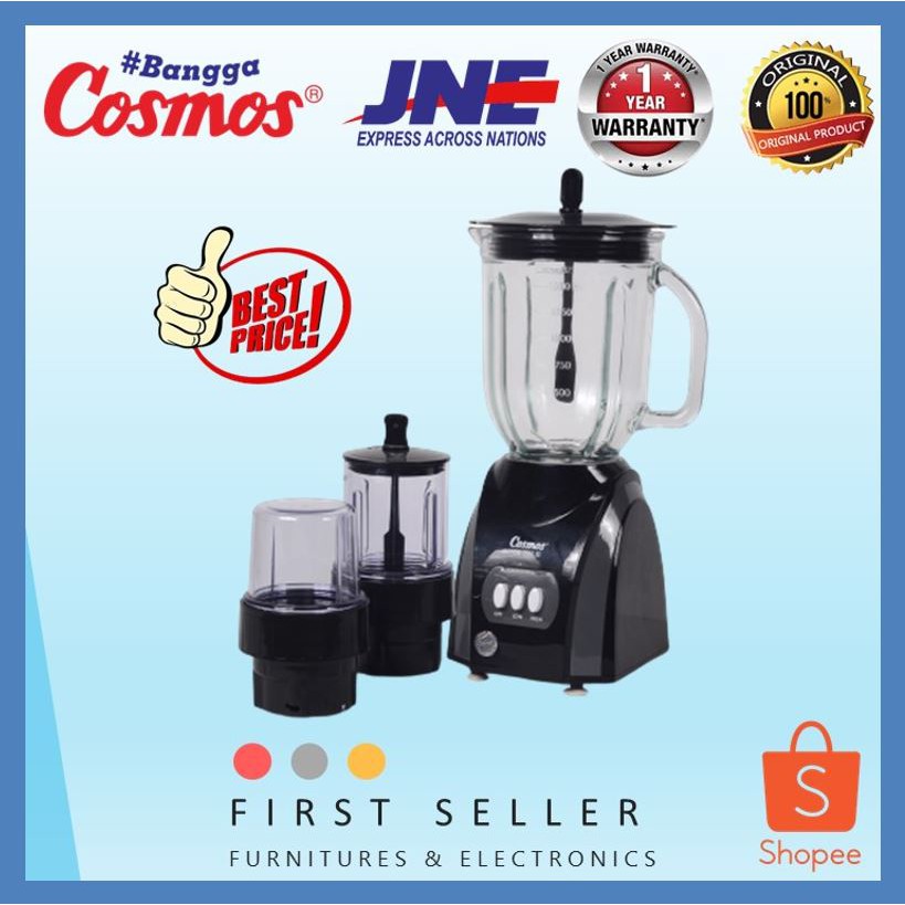 BLENDER KACA COSMOS CB-282 G / CB 282 G / CB282G - 2 LITER ( 2L ) ORIGINAL (ORI)100% ( TERMURAH ! )