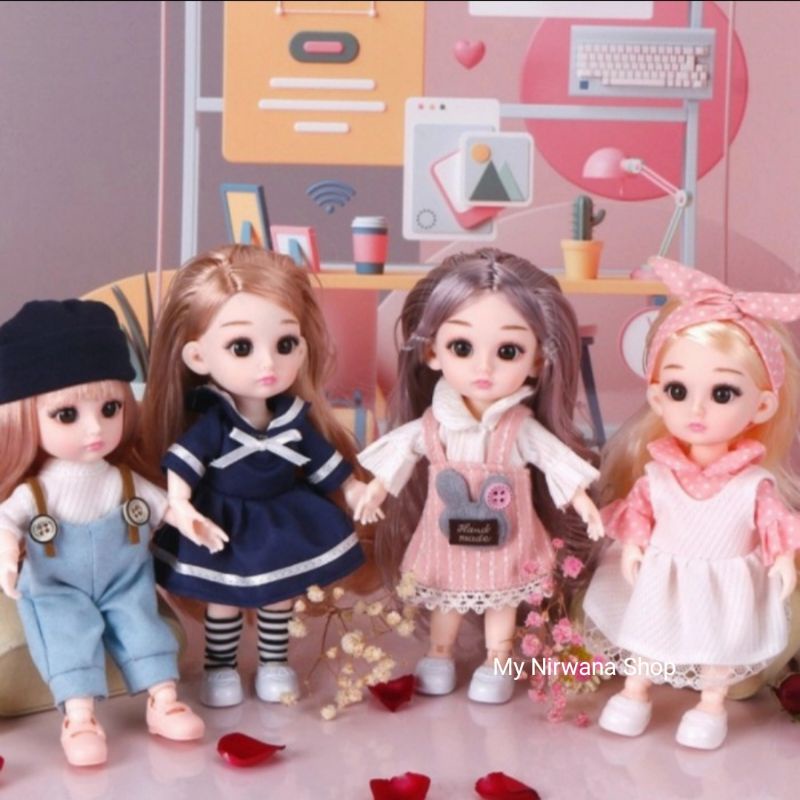 Boneka Korea Mini | Barbie Korea | BJD | Baby Doll | Figur Korea