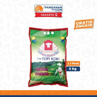 Beras Premium Cap Topi Koki Setra Ramos 5 Kg [Gratis Ongkir] - JKT  Rp64,000