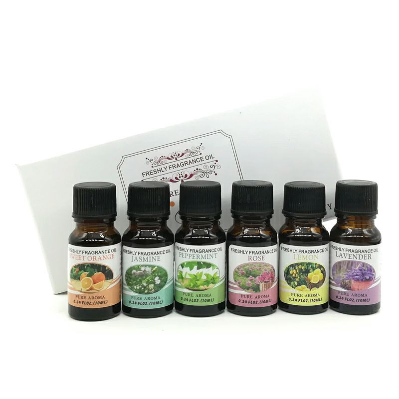Taffaware HUMI Pure Aroma Essential Fragrance Oil Minyak Aromatherapy 6 in 1 10 ml
