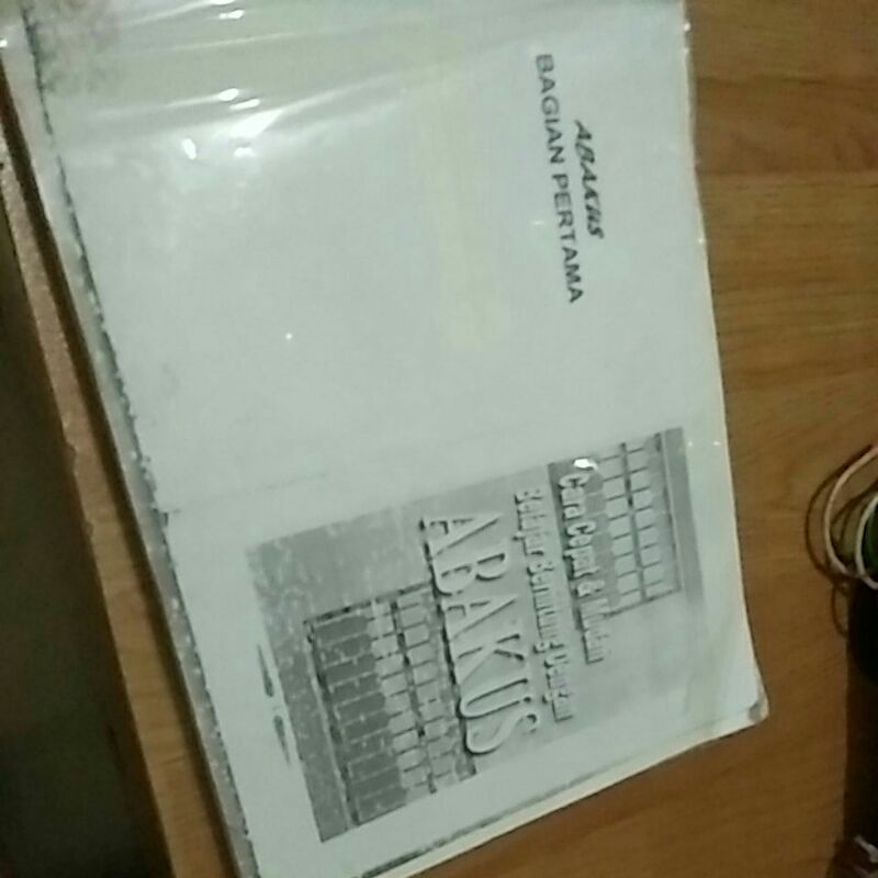 

buku abakus, sempoa bagian ptetama