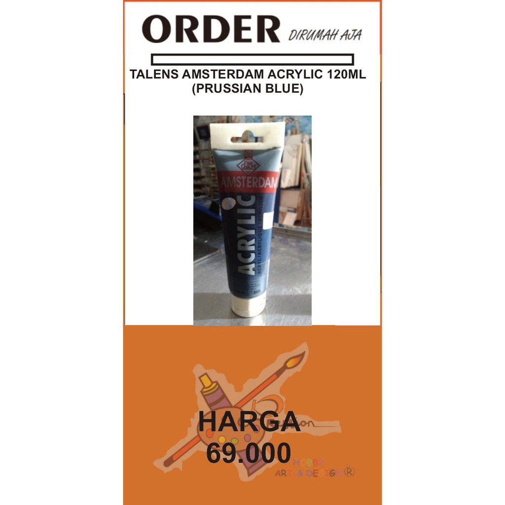 

TALENS AMSTERDAM ACRYLIC 120 ML (PRUSSIAN BLUE)
