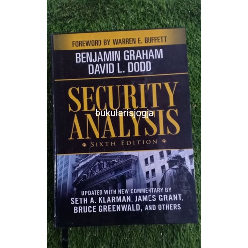 

SECURITY ANALISIS VERSI INDONESIA Benjamin Graham David L.dodd