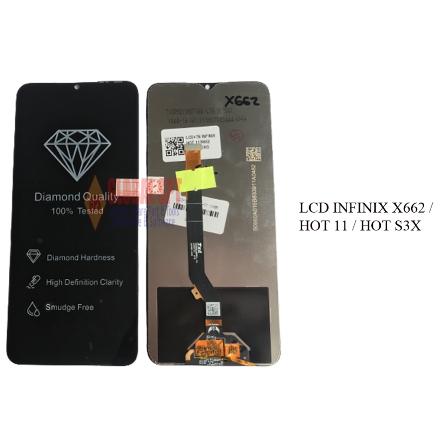 LCD TOUCHSCREEN INFINIX X662 / HOT 11