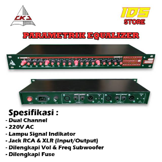 Parametrik Equalizer 420 CKJ Produk