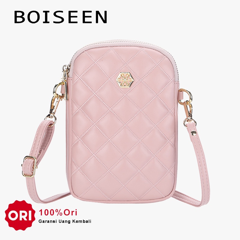 BOISEEN N1891 Tas Selempang Wanita Dompet Panjang Wanita Dompet Handphone Sling Bag WATCHKITE WKOS