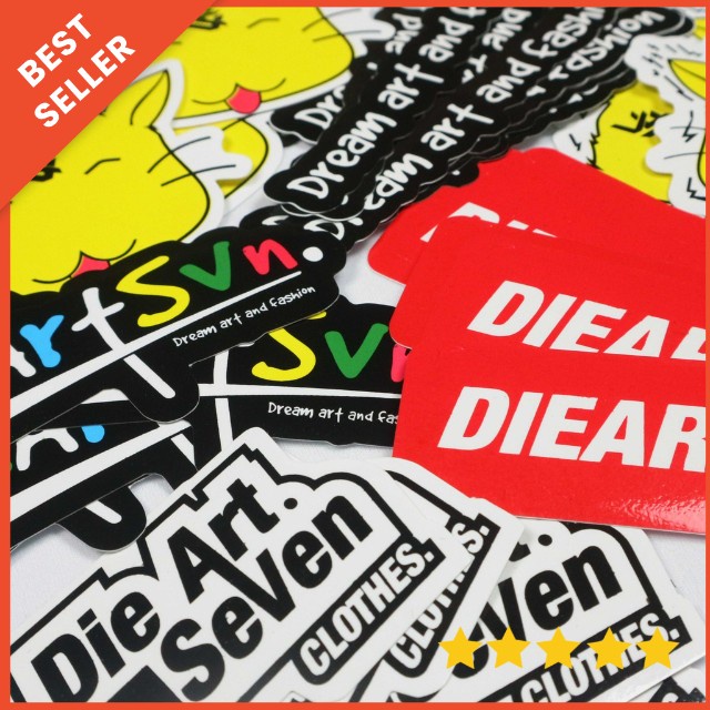 Dieartseven - Kaos Distro Pria FA White Putih