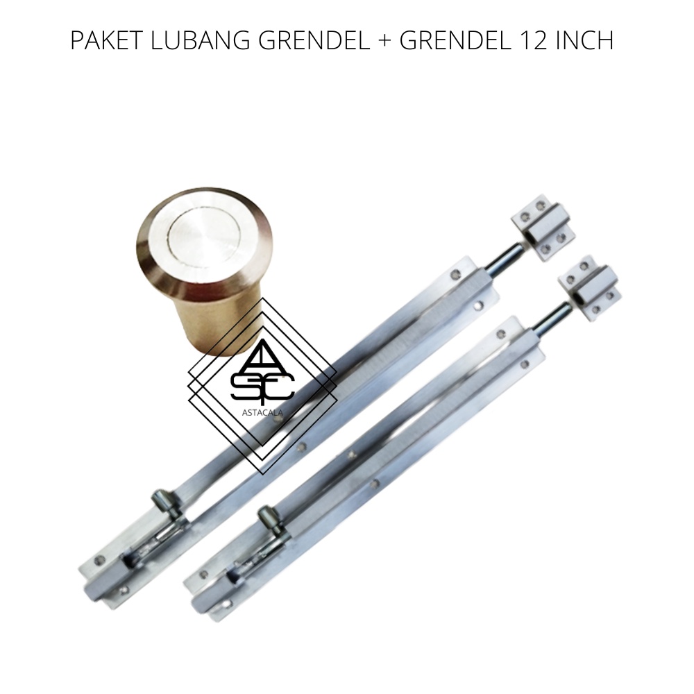 Paket Lubang Grendel Tanam Lubang kunci Grendel 10 inch Lubang Anti Debu DUST PROOF Lubang Kunci Lan