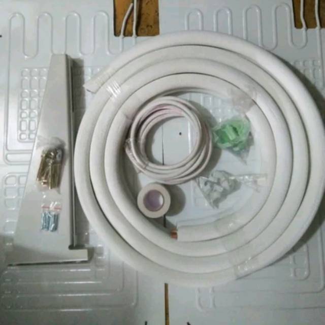 Paket pasang AC 5meter Pipa AC Artic 1pk 3/4pk 1/2pk R32/R410