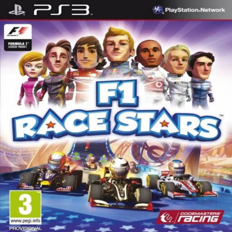 DVD game ps3 CFW/HEN F1 RACE STARS