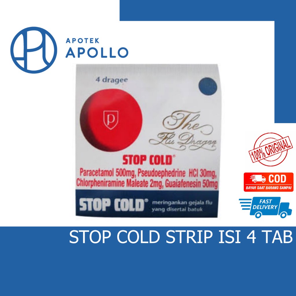 STOP COLD STRIP ISI 4 TABLET