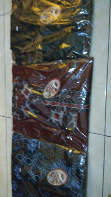 Kemeja Batik Lengan Panjang 033 Risna Batik Hrb026 Kenongo Kemeja Hem Pendek Padi Pekalongan M L Xl.