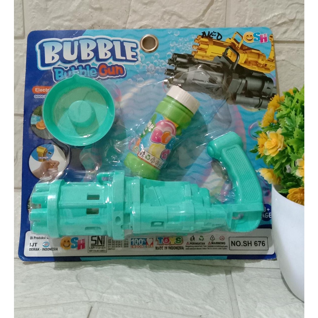 MAINAN ANAK BUBLE GUN