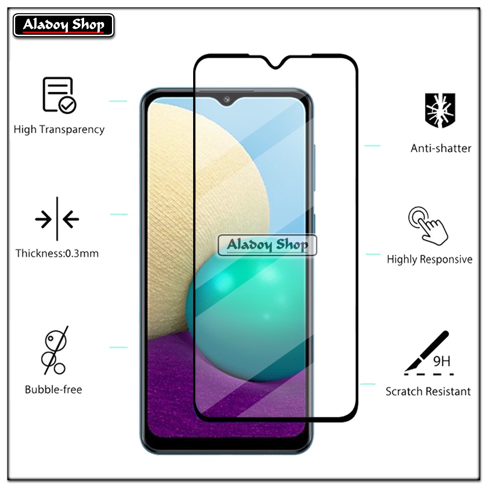 PAKET 2 IN 1 Case Samsung A02 Armor Fusion Transparent Prmium Casing Free Tempered Glass