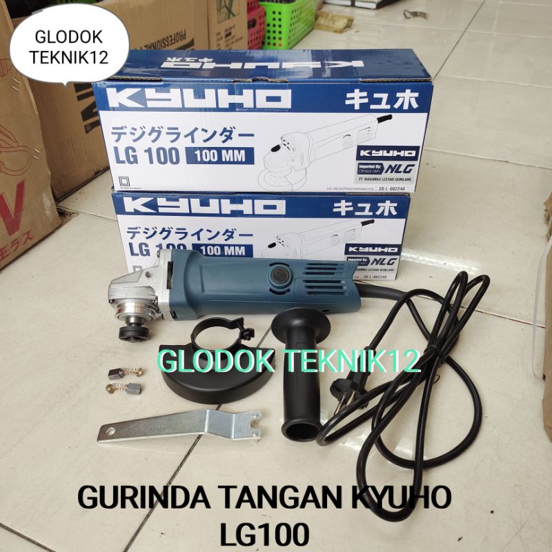 MESIN GERINDA TANGAN KYUHO LG100 / GURINDA TANGAN LG100 KYUHO