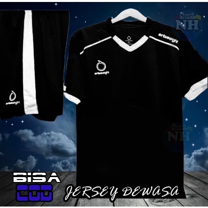 Jersey Futsal Bola Stelan Dewasa Olahraga Badminton