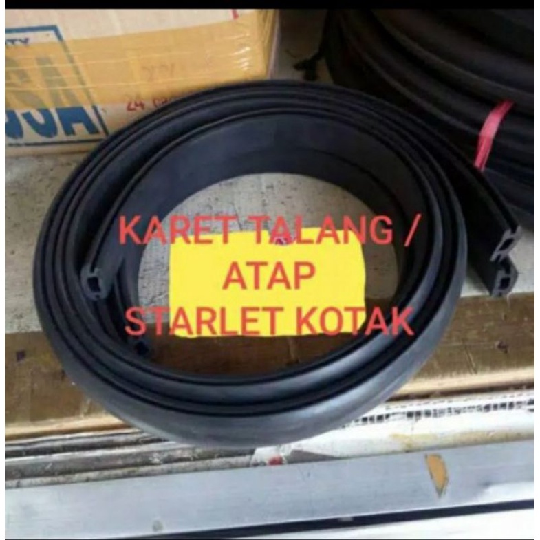 Karet talang atap roof Starlet kotak starko