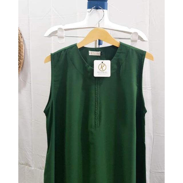 royale - inner wolfis gamis tanpa lengan