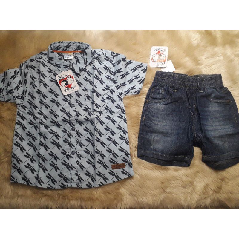 kemeja baby/kemeja baby popeye/kemeja baby motif