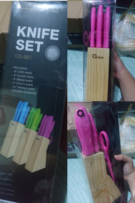 Pisau Set Oxone Ox-961