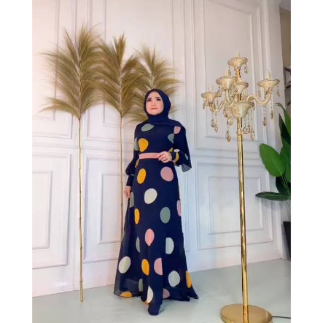 Dres polkadot ori by shellasaukia