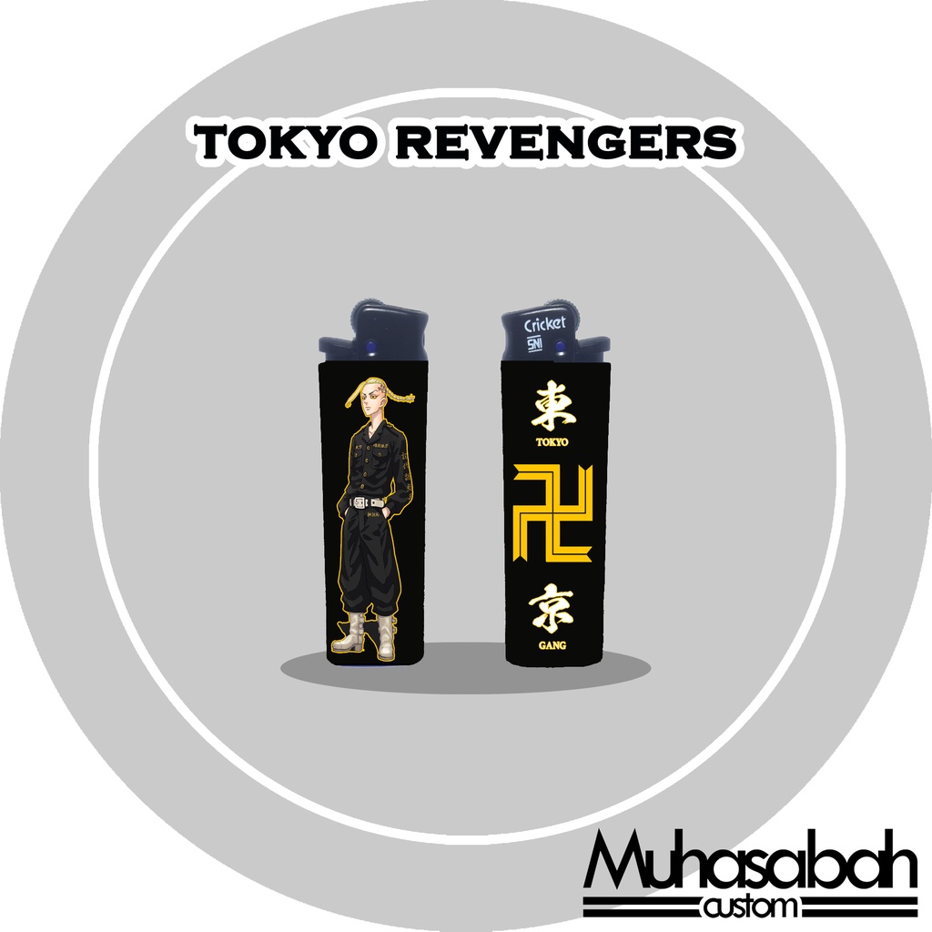 Tokyo Revengers Korek Api Cricket Custom Gambar Unik Murah Edisi