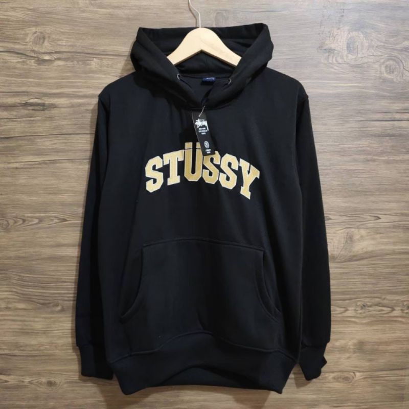 Sweater Hoodie Stussy Bordir