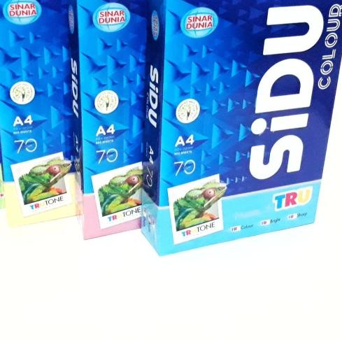 

➶ Kertas HVS WARNA 70 gsm ukuran A4 SINAR DUNIA - Biru Muda ➩