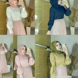 BERRIES BLOUSE BAJU  WANITA ATASAN  VIVALDI   Shopee Indonesia