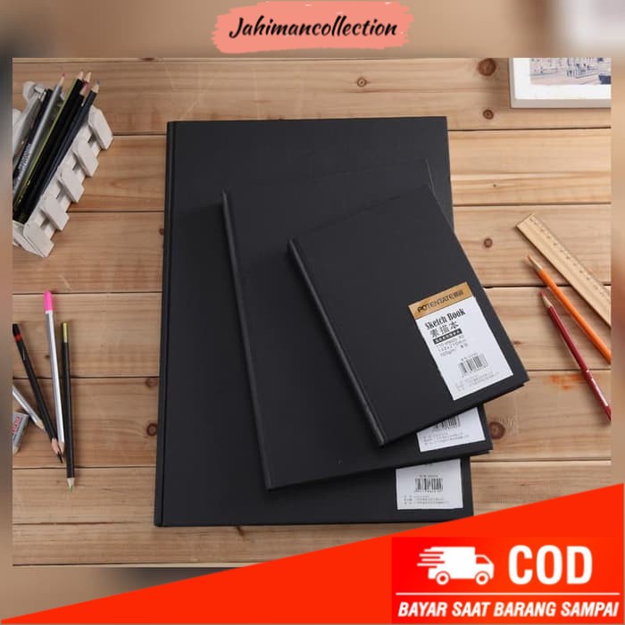 

✨ BISA COD ✨ Potentate Sketchbook A4 Hard Cover (110 sheets - 100gsm)