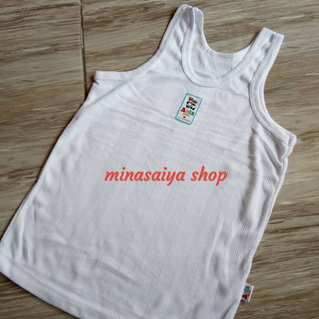 ASTA Kaos Dalam Singlet Anak SNI Motif Salur Uk. M - 4L