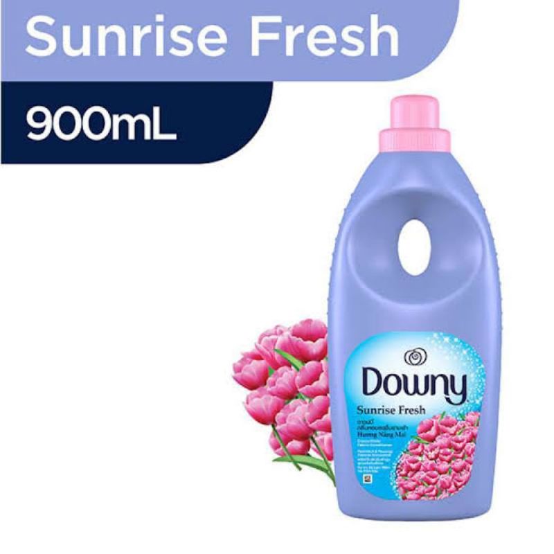 Downy Sunrise Fresh Pelembut Dan Pewangi Pakaian 900 ml Botol