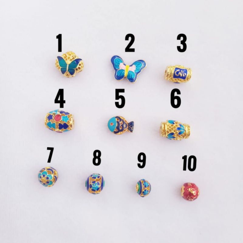 Xuping Ornament Gelang Benang/nylon (TIDAK BISA UNTUK GELANG TALI) craft liontin emas
