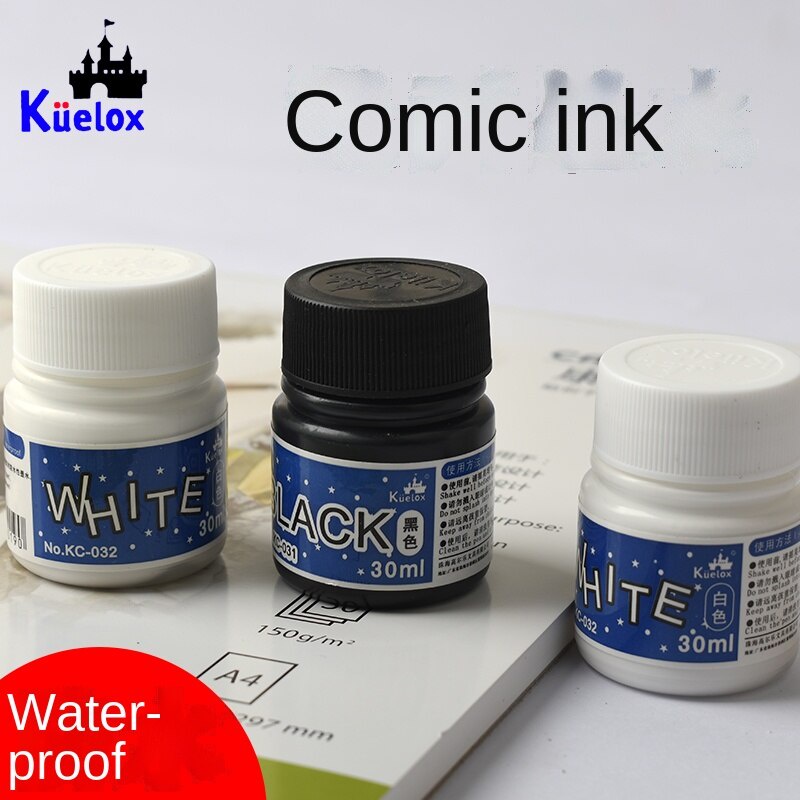 

comic ink black/white 30ml