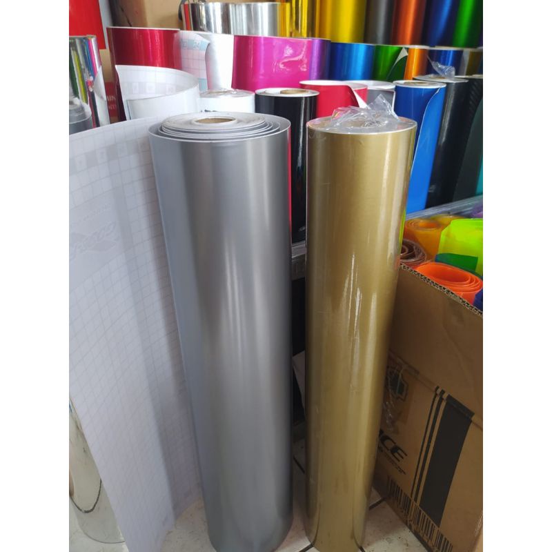 

sticker scotlet silver dan gold