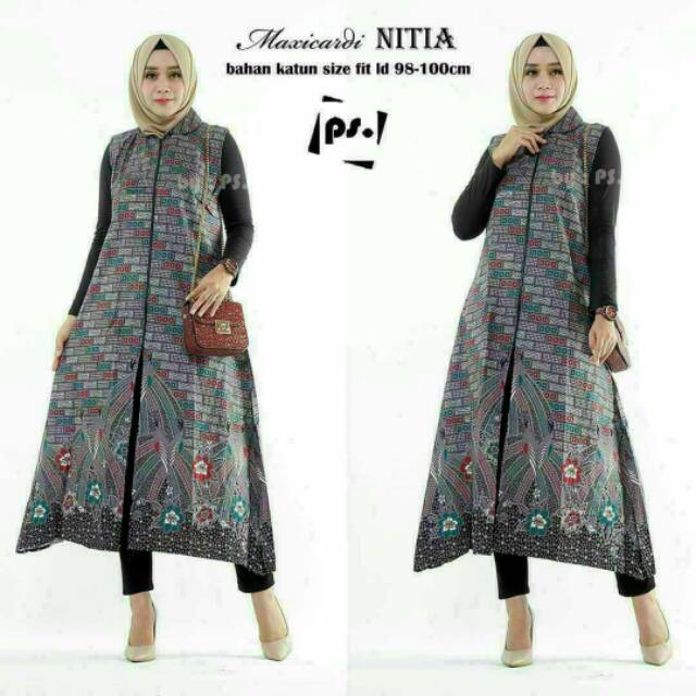 Long outer batik