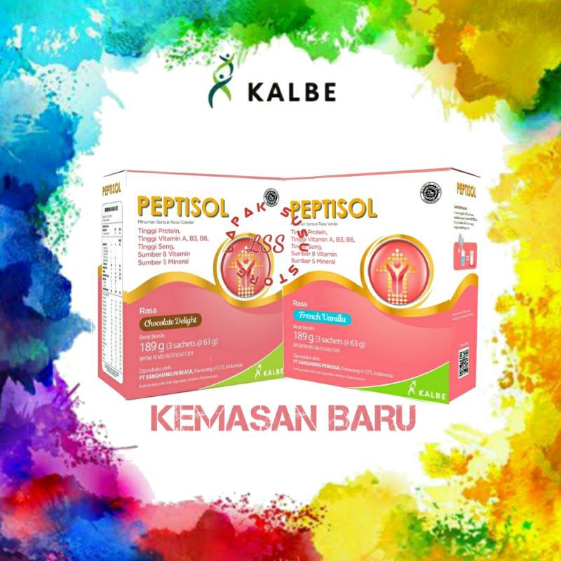 

Peptisol 189/180 gram - Nutrisi Tinggi Protein