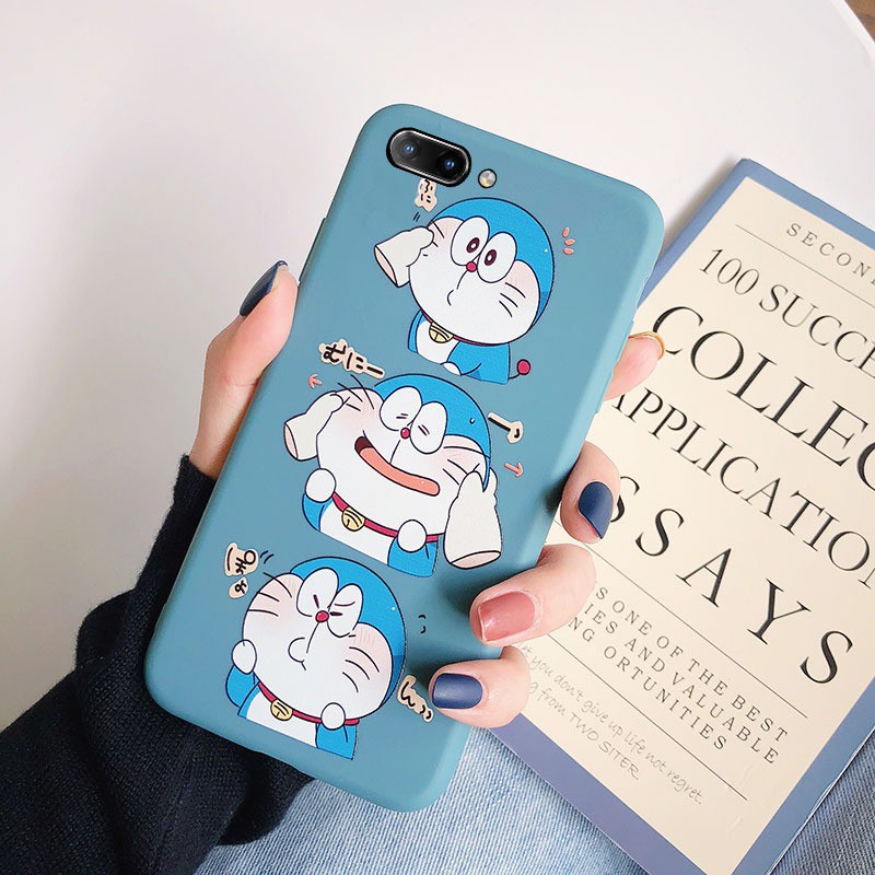 Doraemon Softcase Printing oppo a71 f1s f1plus f9 a83 f11pro f7 f5 redmi5a j6plus m20 y91 y71 y81 s1