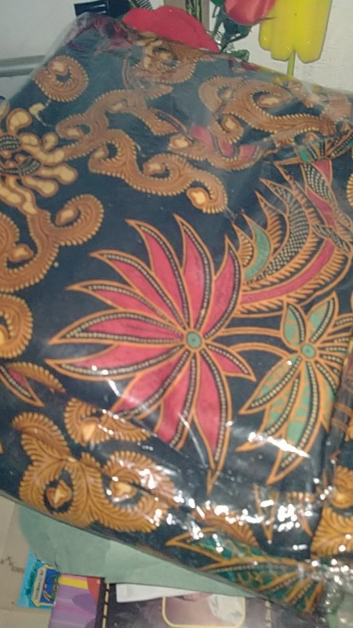 Batik Couple Keluarga Sania Ruffle Ori Ndoro Jowi Dnt