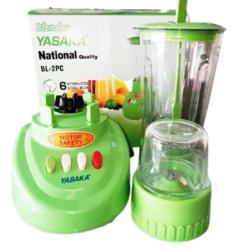 BLENDER YASAKA National Quality shake 2 in 1 BL-2PC - Blender Plastik Murah Berkualitas