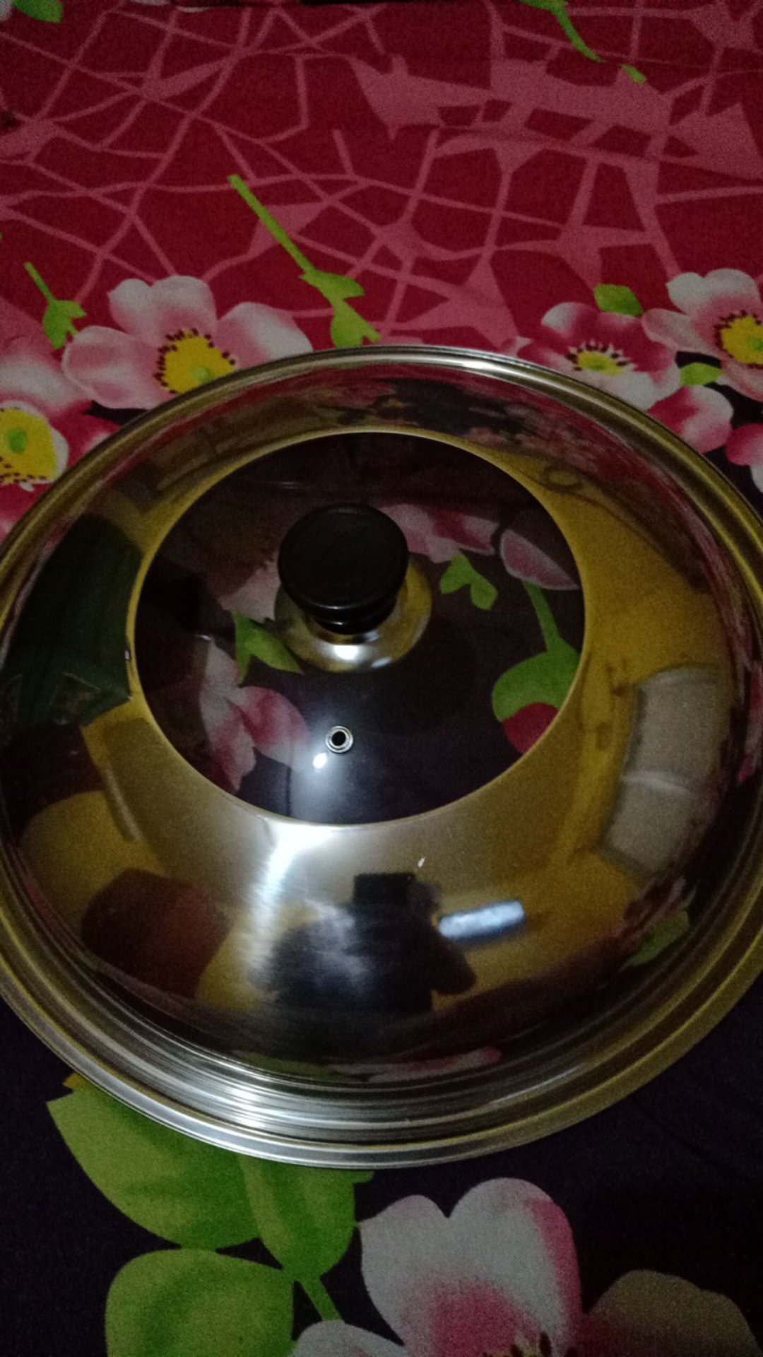 Subron Tutup Panci Stainless Kaca 28cm 30cm 32cm 34cm 36cm Wajan Kuali Wok Multifungsi Baskom