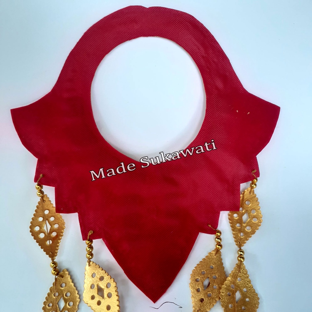 Badong Lenter kalung kulit penari adat bali