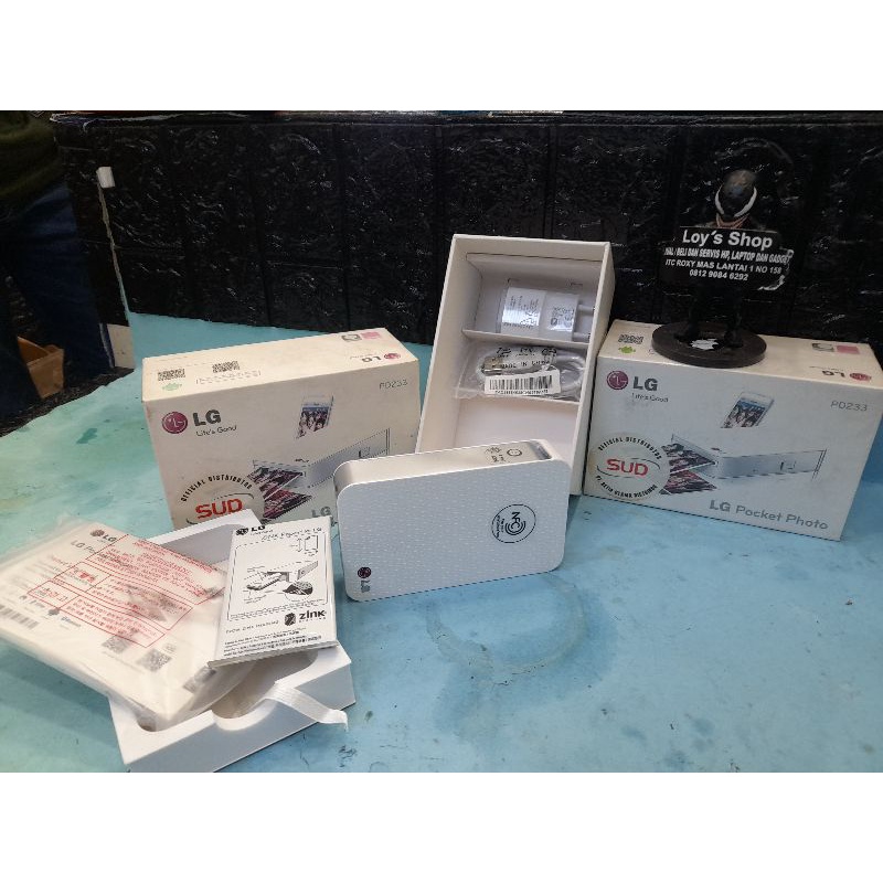 LG Pocket Photo PD233 Printer portable