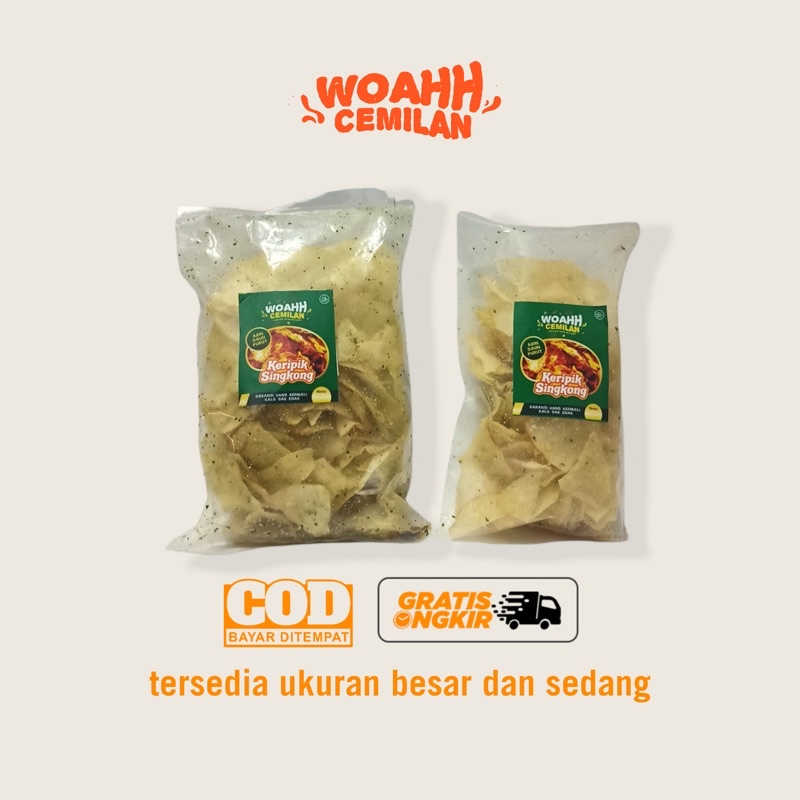 woahhcemilan/aneka cemilann/makanan ringan/keripik/basreng/makaroni/jajanan/ukuran sedang-4