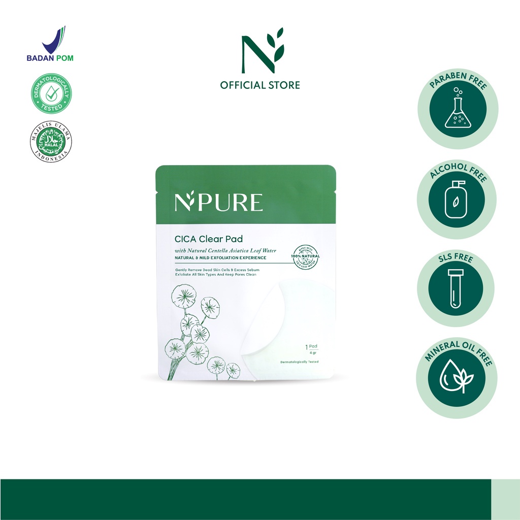 NPURE Cica Clear Pad Sachet - LDA