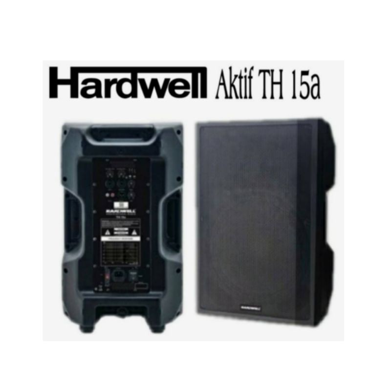 Speaker aktif Hardwell TH 15A, 2 unit speaker aktif 15 inch Hardwell, garansi.