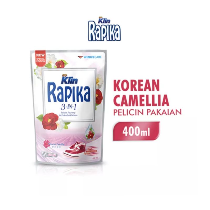 RAPIKA Pelicin Pakaian Refill All Varian 400ml