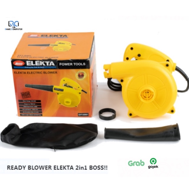 BLOWER + VACUM ELEKTRA ANGIN SUPER KENCANG BISA SEDOT + TIUP (2IN1)