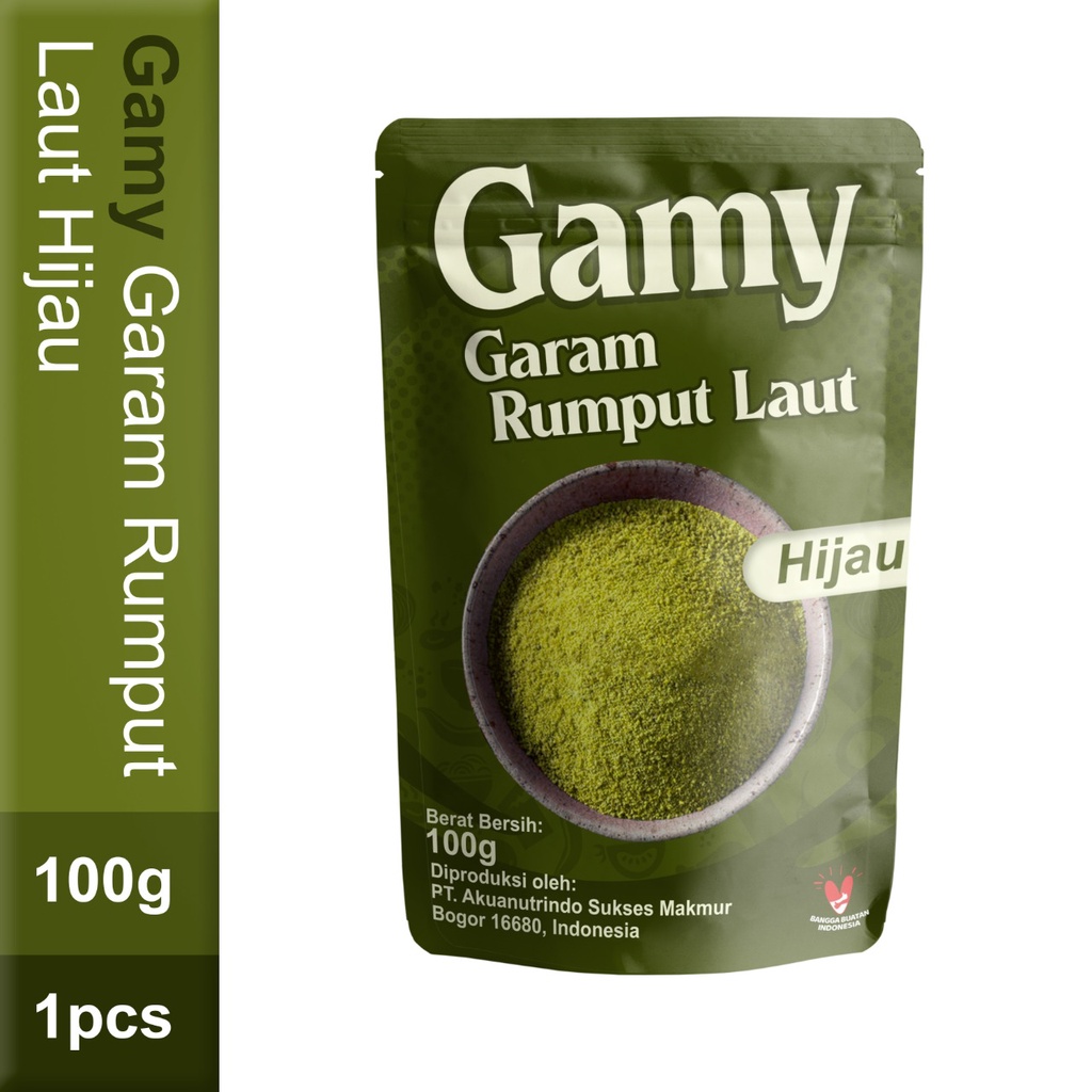 

Garam Gamy Hijau (Garam kurang natrium)